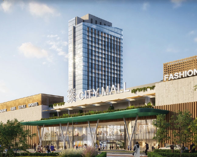 Tashkent City Lot 3 Shopping Mall Project